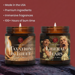 Made in the usa, premium ingredients, immersive fragrances, 100+ hours of burn time.