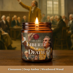 Smells like cinnamon, deep amber, and weathered wood.
