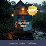 Smells like cedarwood, leather, and fresh earth