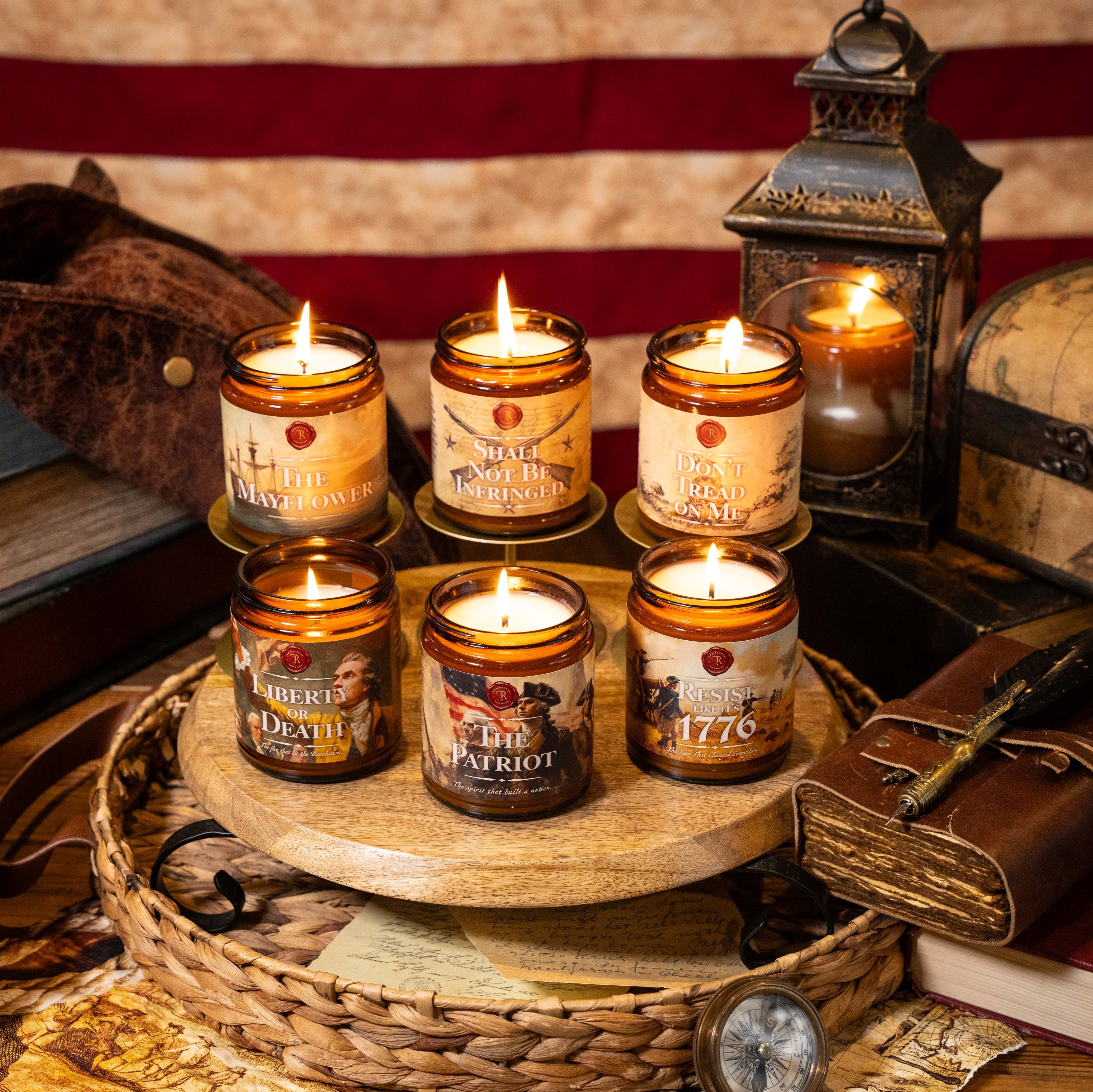 Patriotic Candle Bundle - 6 Pack