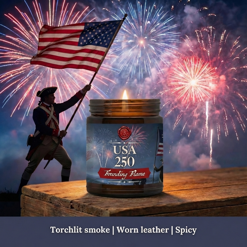 Smells like torchlit smoke, worn leather, and spices