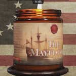 Customer review by Kate: "Bought the 6-pack and started burning the mayflower first. Amazing, memorable scent that wafted through many rooms. Labels and entire concept really well-executed. Gave two away as gifts this weekend. Plan to get more especially with holidays coming up. Bravo RC!"
